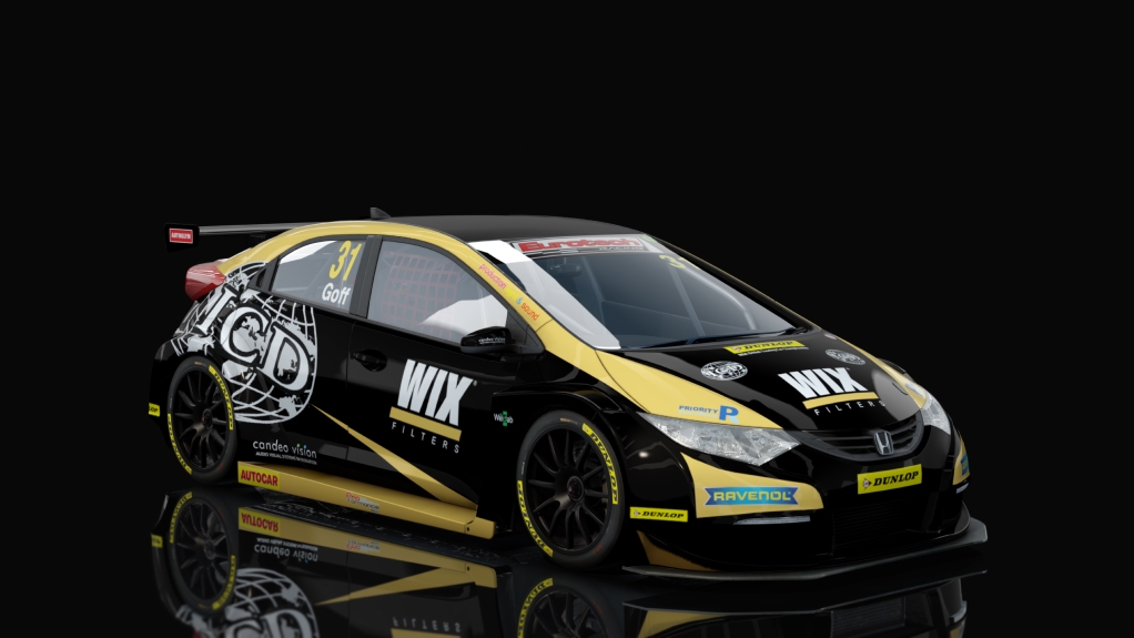 BTCC Honda Civic Type-R (FK2), skin 2018_Goff_31