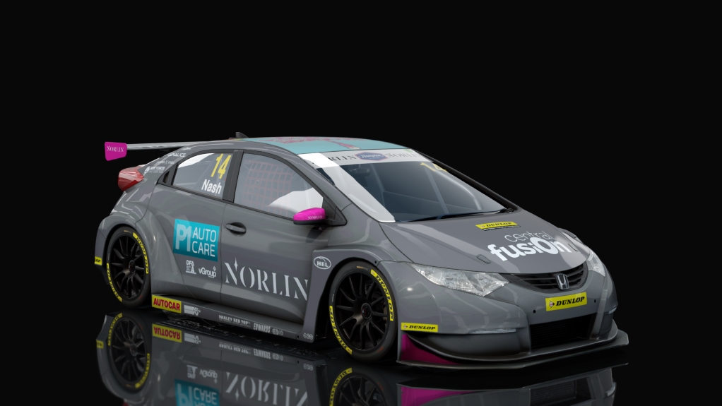 BTCC Honda Civic Type-R (FK2), skin 2018_Nash_14