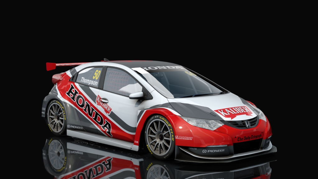 BTCC Honda Civic Type-R (FK2), skin Thompson_50