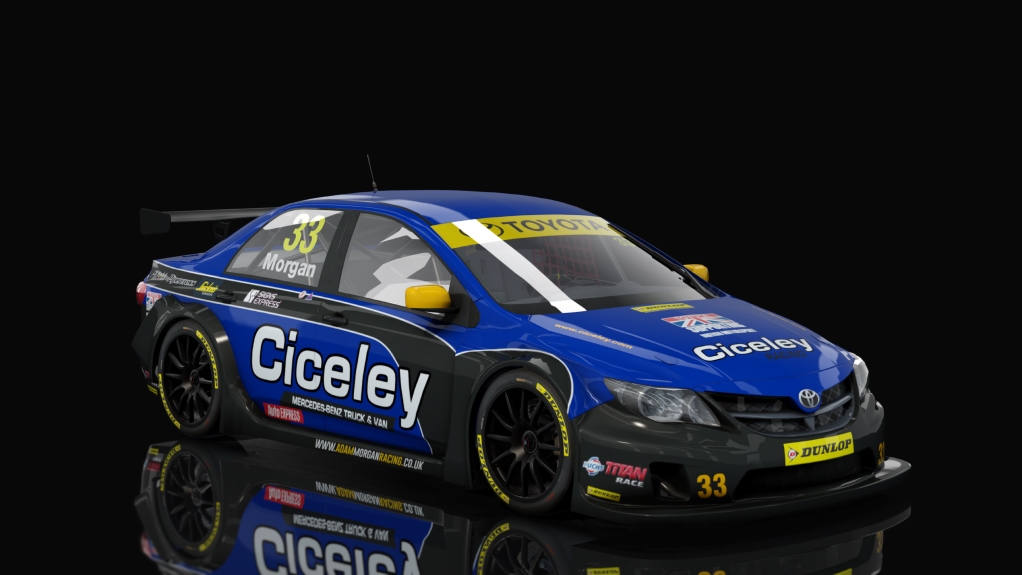 BTCC Toyota Avensis, skin 2013_Morgan_33