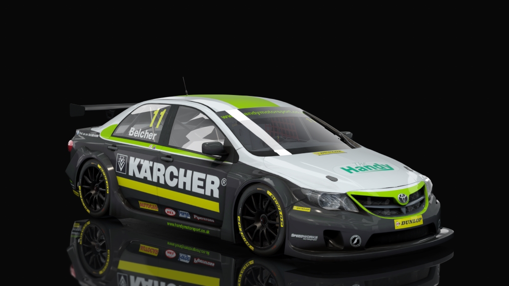 BTCC Toyota Avensis, skin 2014_Belcher_11