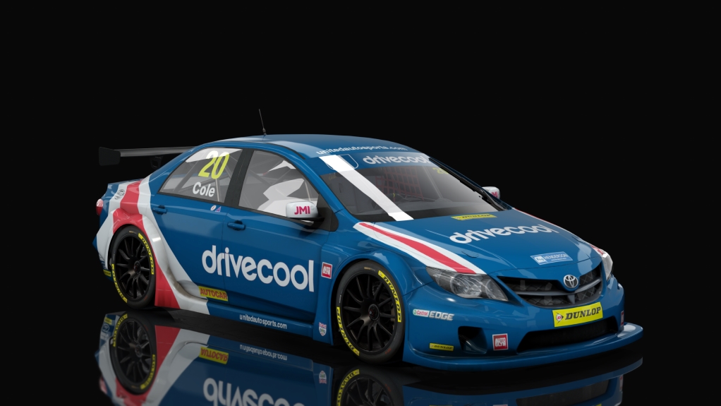 BTCC Toyota Avensis, skin 2014_Cole_20