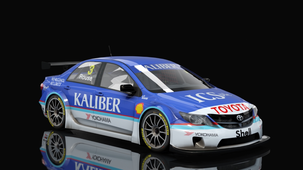 BTCC Toyota Avensis, skin Rouse_3