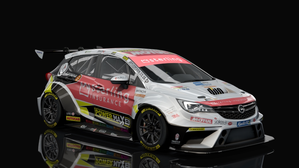 BTCC Vauxhall Astra 2016, skin 2019_collard_9