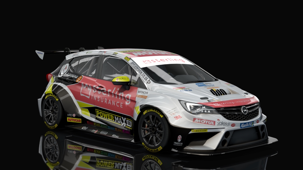 BTCC Vauxhall Astra 2016, skin 2019_plato_11