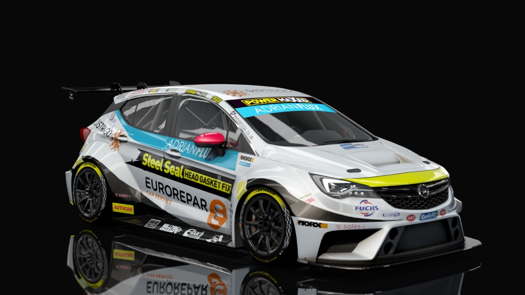 BTCC Vauxhall Astra 2016, skin J Plato_11