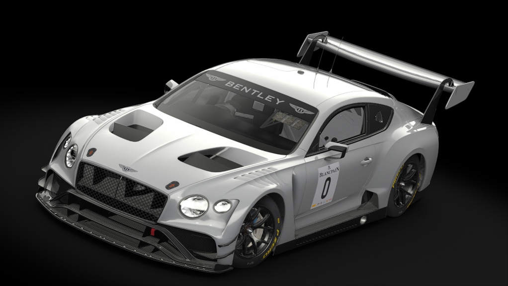 Bentley Continental GT GT3 2018, skin _Template