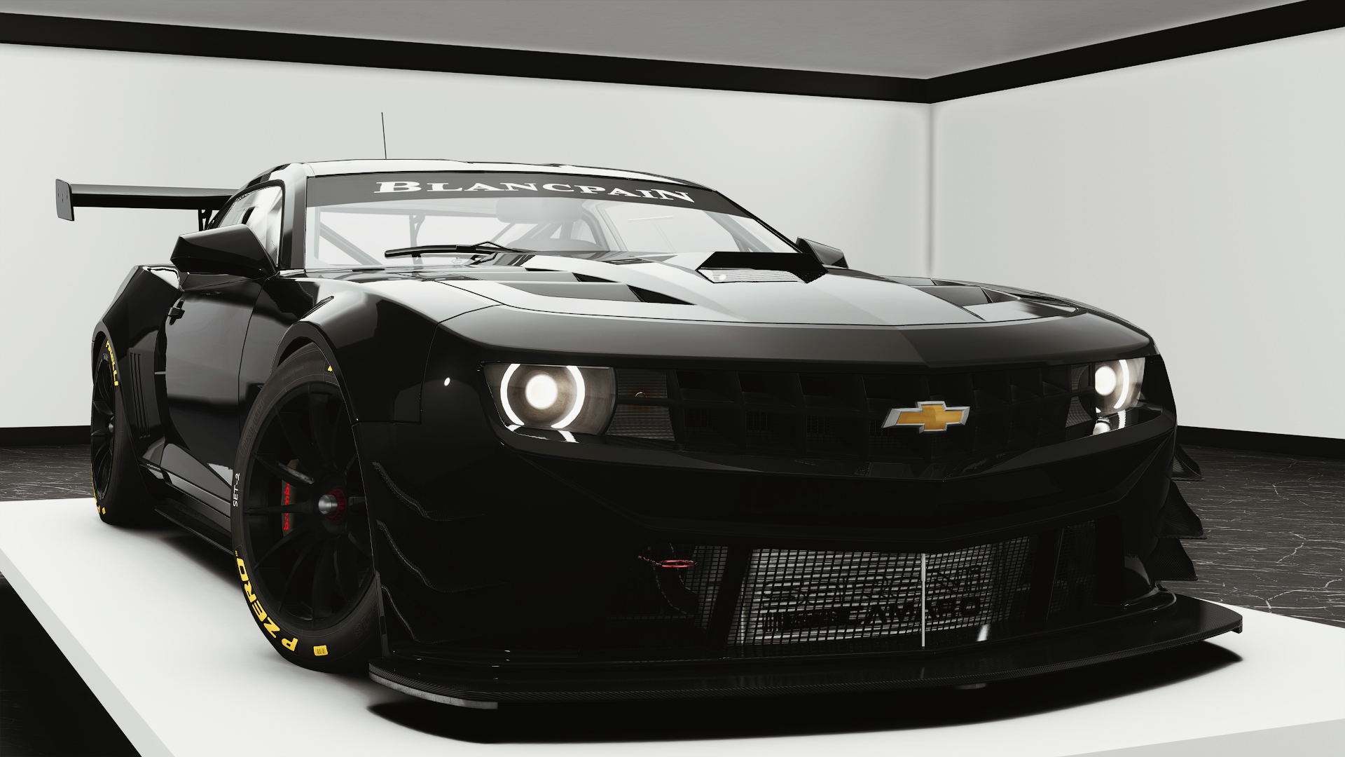 Chevrolet Camaro GT3, skin Black_2015