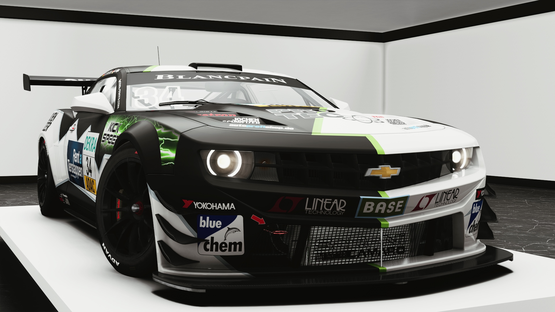 Chevrolet Camaro GT3, skin FF_ADAC_GTM_12_YACO_Racing_34