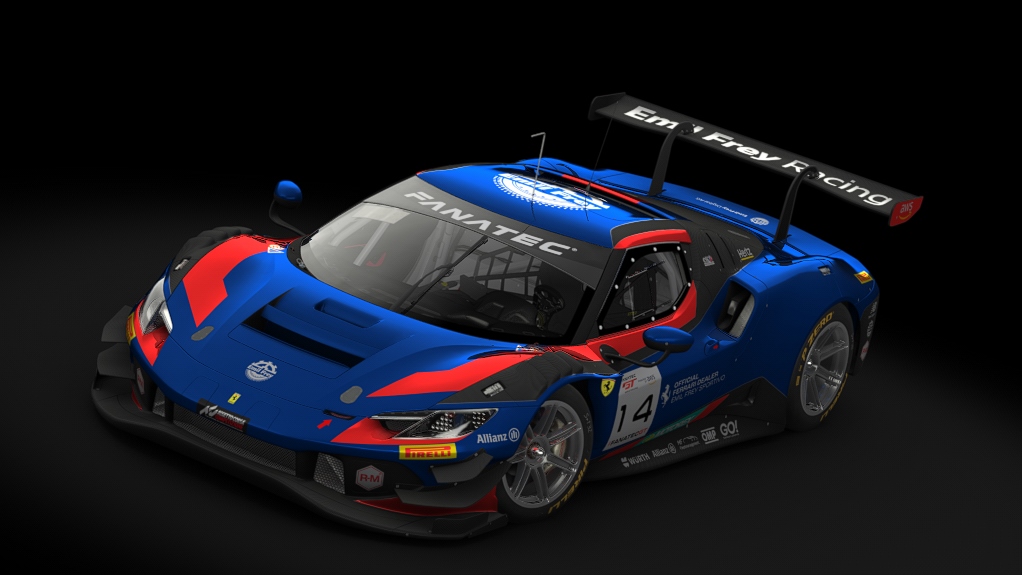 Ferrari 296 GT3, skin 2023_GTWC_14_Emil Frey Racing