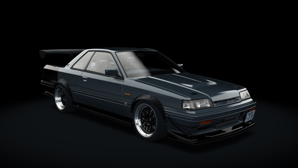 Nissan Skyline HR31 House-Spec, skin 3_gun_grey_metallic