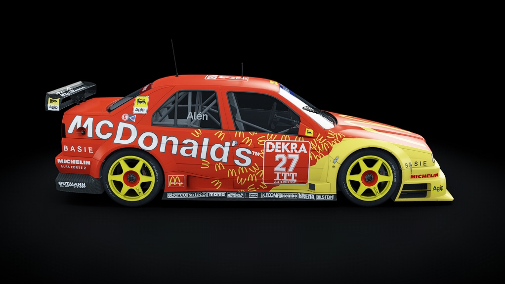 DTM-1995 Alfa Romeo 155 TI V6´95, skin Alfa Corse#27