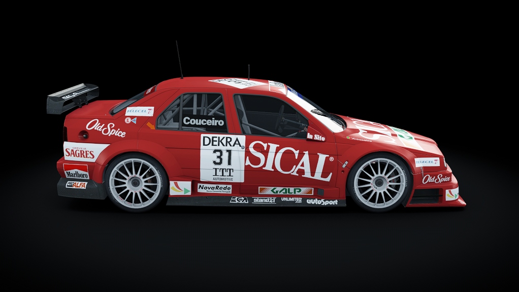 DTM-1995 Alfa Romeo 155 TI V6´95, skin Alfa Corse2#31