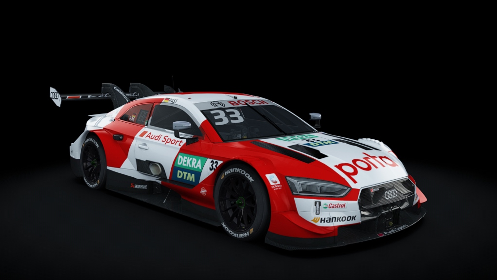 2020 Audi RS5 DTM Turbo, skin Rosberg#33