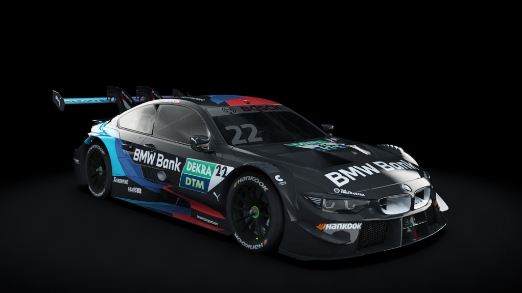 2020 BMW M4 DTM Turbo, skin BMW Team RMR#22