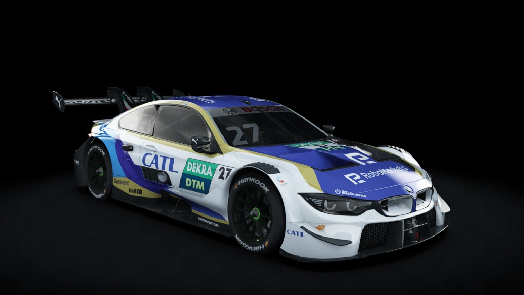 2020 BMW M4 DTM Turbo, skin BMW Team RMR#27