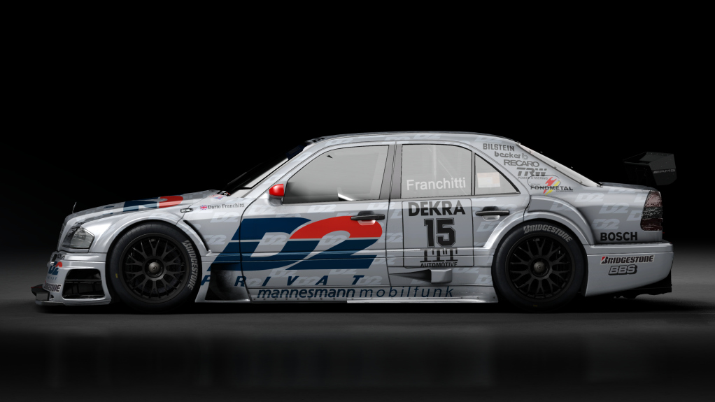 DTM-1995 AMG-Mercedes C-Klasse DTM 1995, skin D2 Privat-Team AMG Mercedes #15