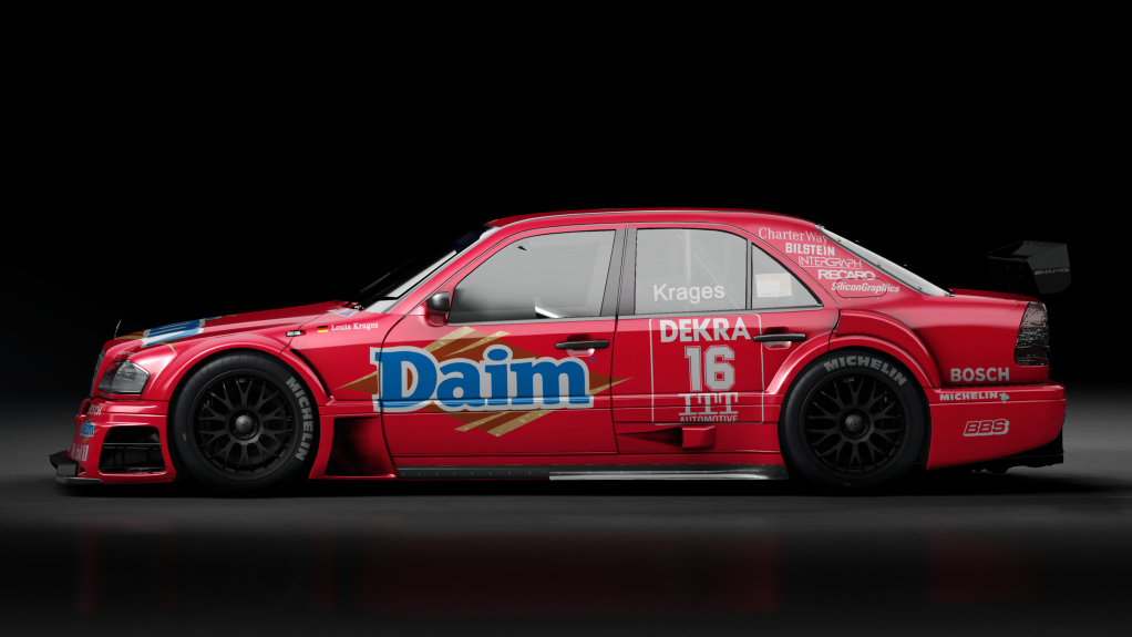 DTM-1995 AMG-Mercedes C-Klasse DTM 1995, skin Daim AMG Mercedes Team Zakspeed #16