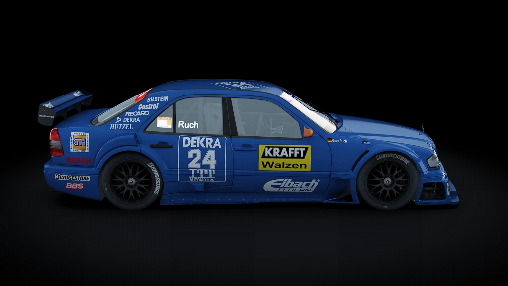 DTM-1995 AMG-Mercedes C-Klasse DTM 1995, skin Ruch Motorsport#24