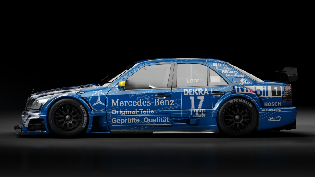 DTM-1995 AMG-Mercedes C-Klasse DTM 1995, skin Team Zakspeed Original Teile #17