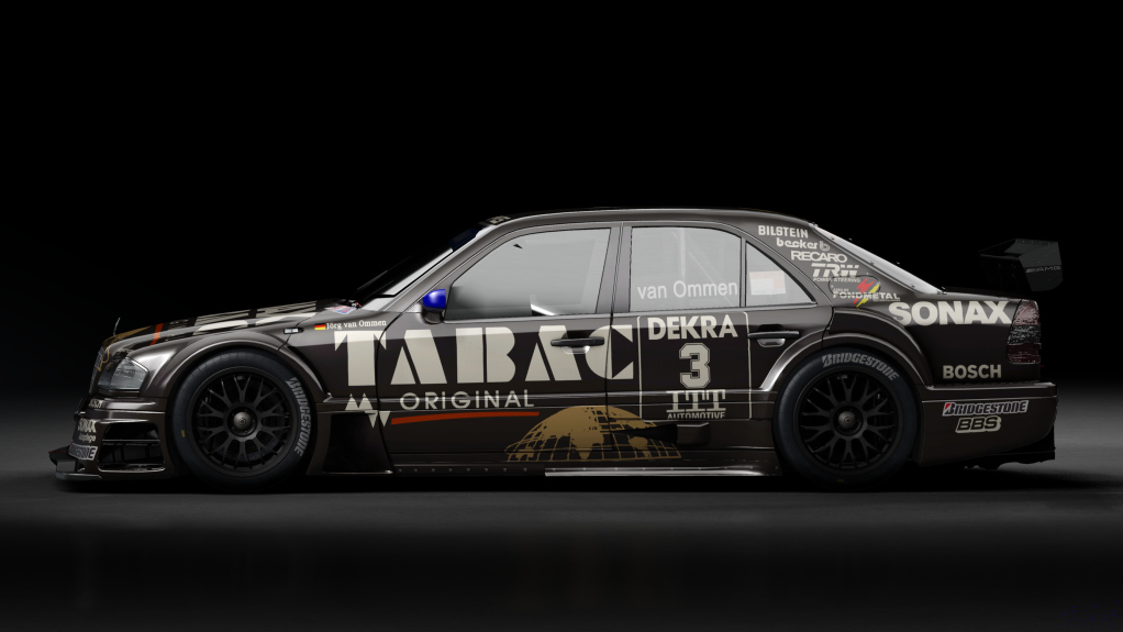 DTM-1995 AMG-Mercedes C-Klasse DTM 1995, skin UPS-Tabac Original-Sonax-Team AMG Mercedes #3