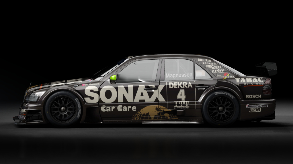 DTM-1995 AMG-Mercedes C-Klasse DTM 1995, skin UPS-Tabac Original-Sonax-Team AMG Mercedes #4