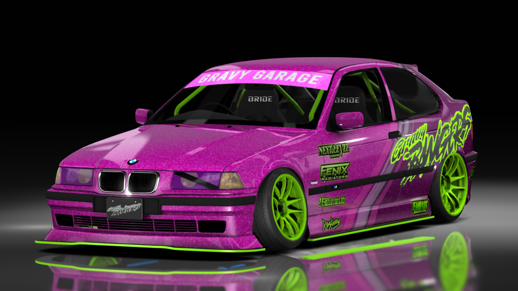 GravyGarage Street e36 Compact, skin pink