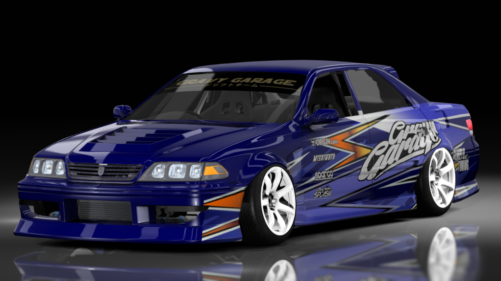 GravyGarage Street Jzx100 mkii, skin Gravy Blue