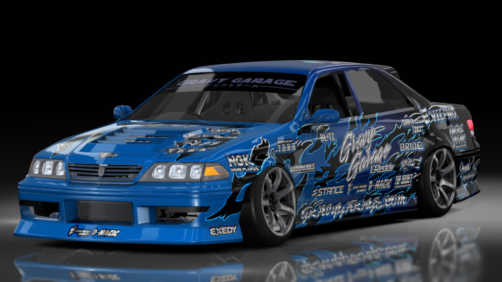 GravyGarage Street Jzx100 mkii, skin New Blue