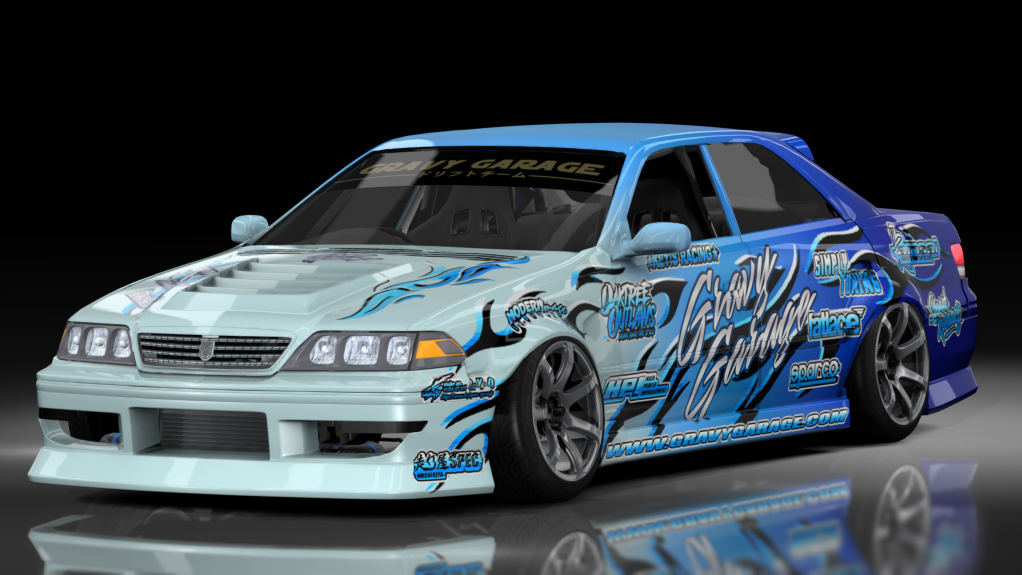 GravyGarage Street Jzx100 mkii, skin Official Blu