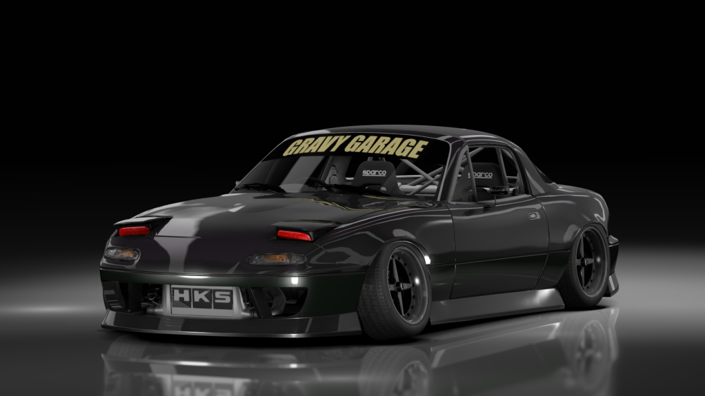 GravyGarage Street Miata, skin Black