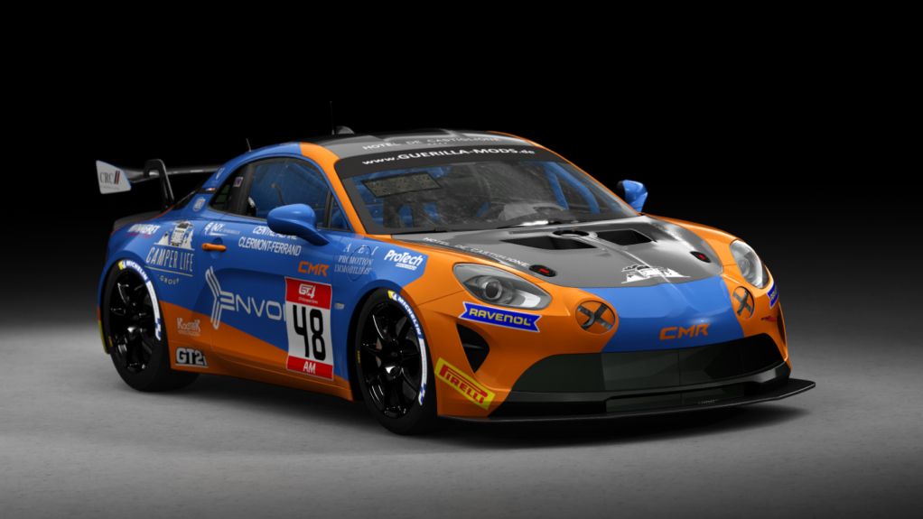 Alpine A110 GT4, skin rm_gt4_european_series_2019_cmr_48