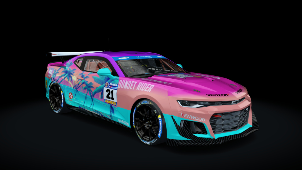 Chevrolet Camaro GT4.R, skin WB 21 - Niklas