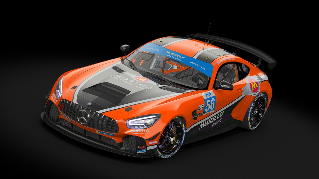 Mercedes AMG GT4 EVO, skin 2022_Murillo_Racing_56