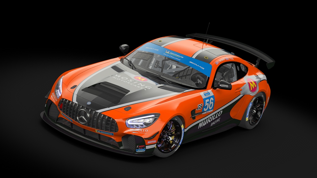 Mercedes AMG GT4 EVO, skin Murillo_Racing_56