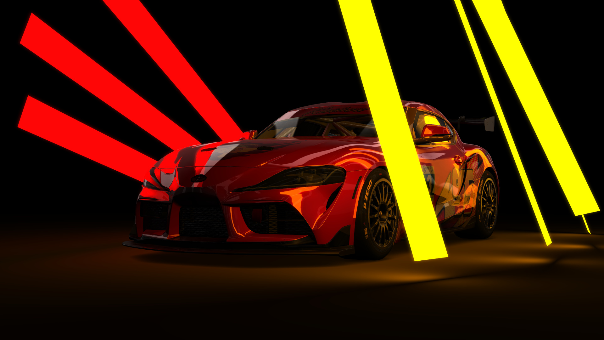 Toyota Supra GT4, skin WB 3 - Niels H