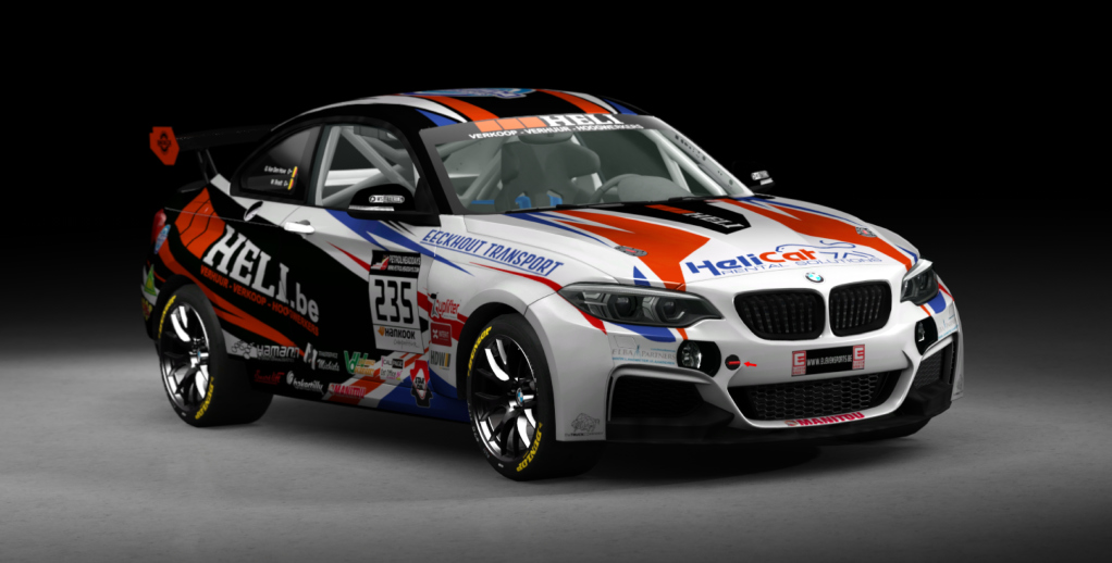 BMW M240i Cup, skin 235_heli_racing