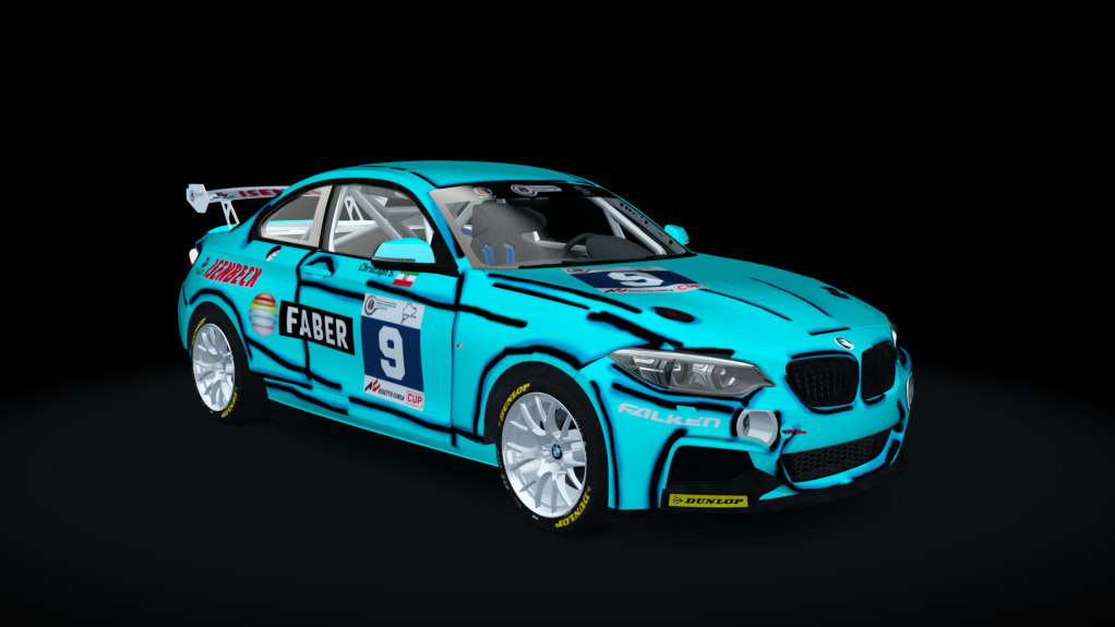 BMW M240i Cup, skin WB 9 - Christoph S