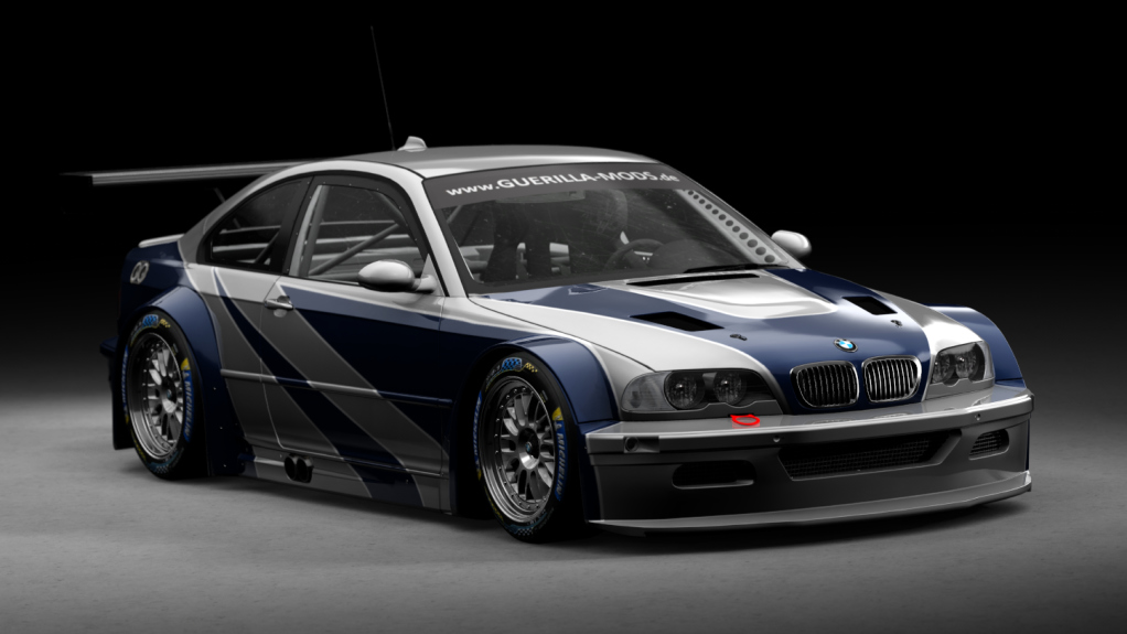 BMW M3 E46 GTR, skin nfs_mw