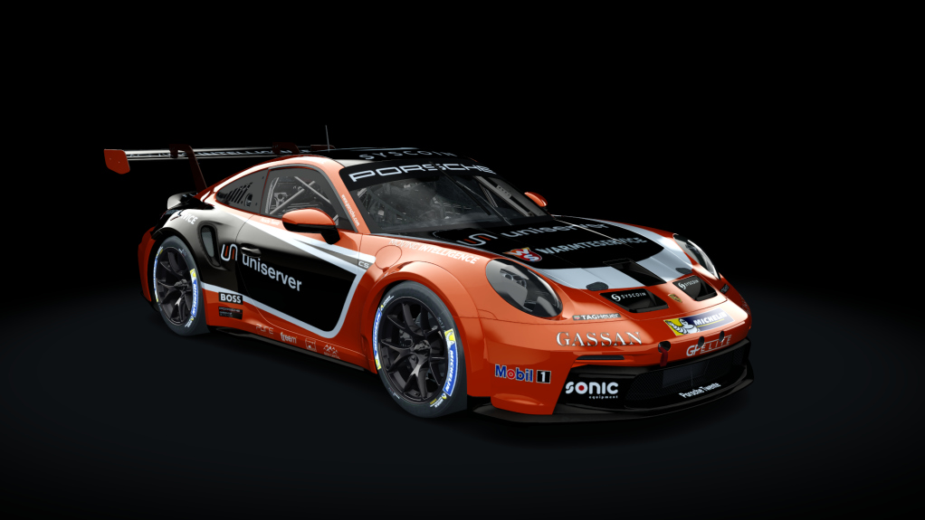 Porsche 911 GT3 Cup 992, skin #25 team gp elite 2022