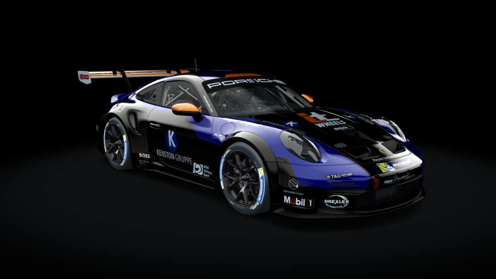 Porsche 911 GT3 Cup 992, skin #3 ssr huber racing 2022