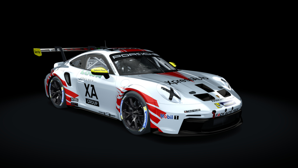 Porsche 911 GT3 Cup 992, skin #8 fach auto tech 2022