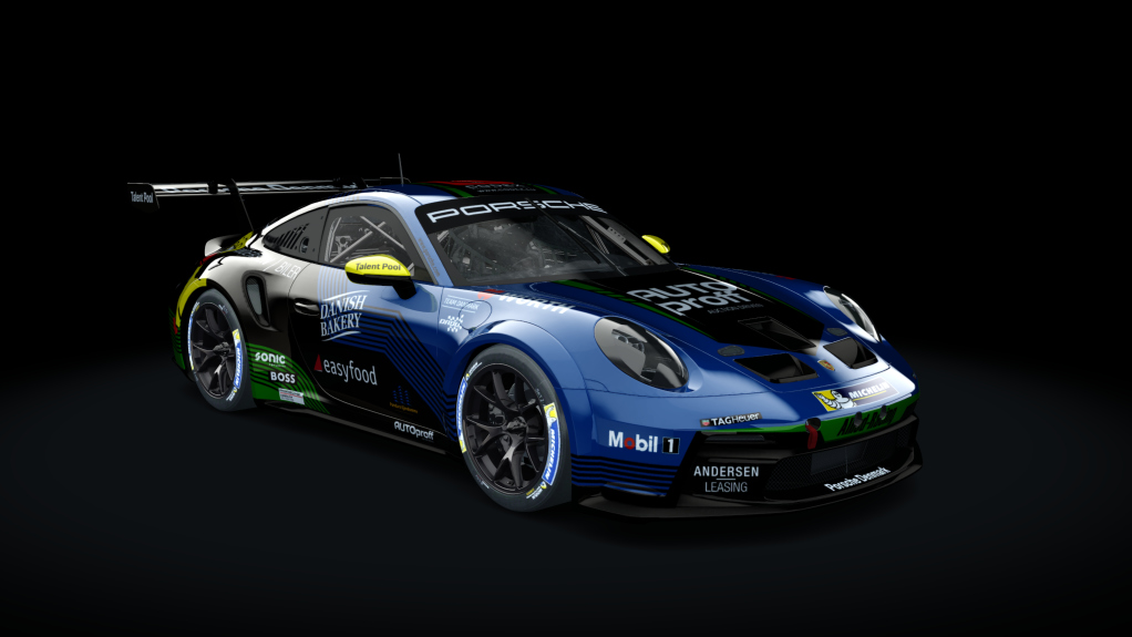 Porsche 911 GT3 Cup 992, skin #99 allied racing 2022