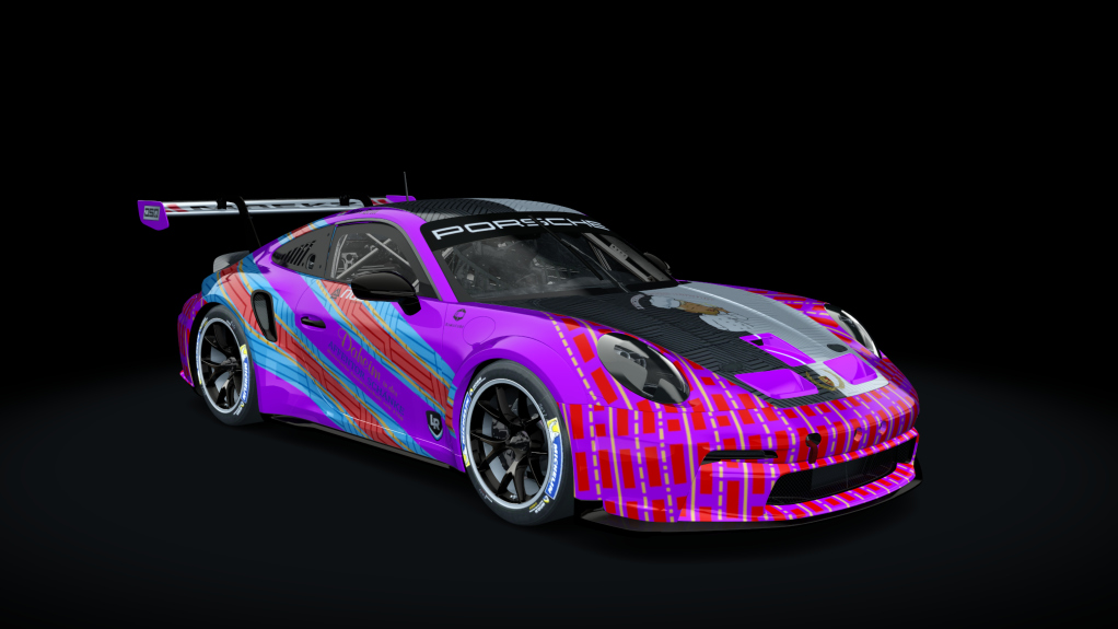 Porsche 911 GT3 Cup 992, skin WB 17 - Maximilian Brill