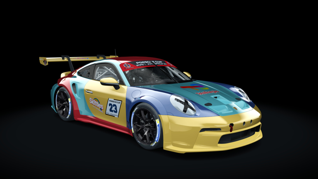 Porsche 911 GT3 Cup 992, skin WB 23 - Rene Kirscht