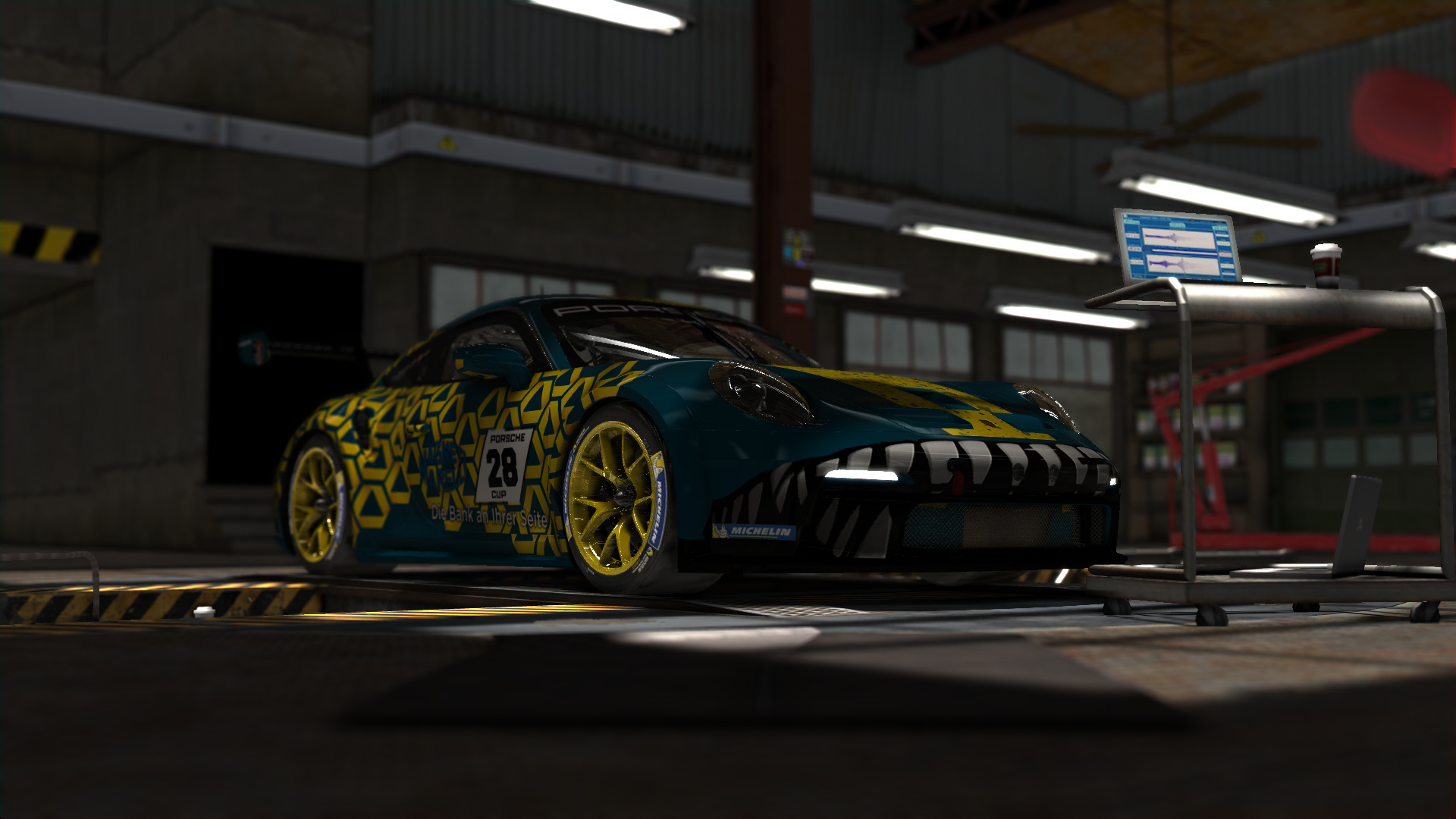 Porsche 911 GT3 Cup 992, skin WB 28 - Felix G