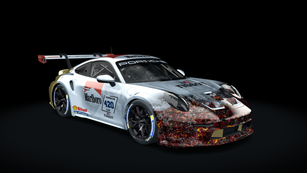 Porsche 911 GT3 Cup 992, skin WB 420 - Maxi Brandl