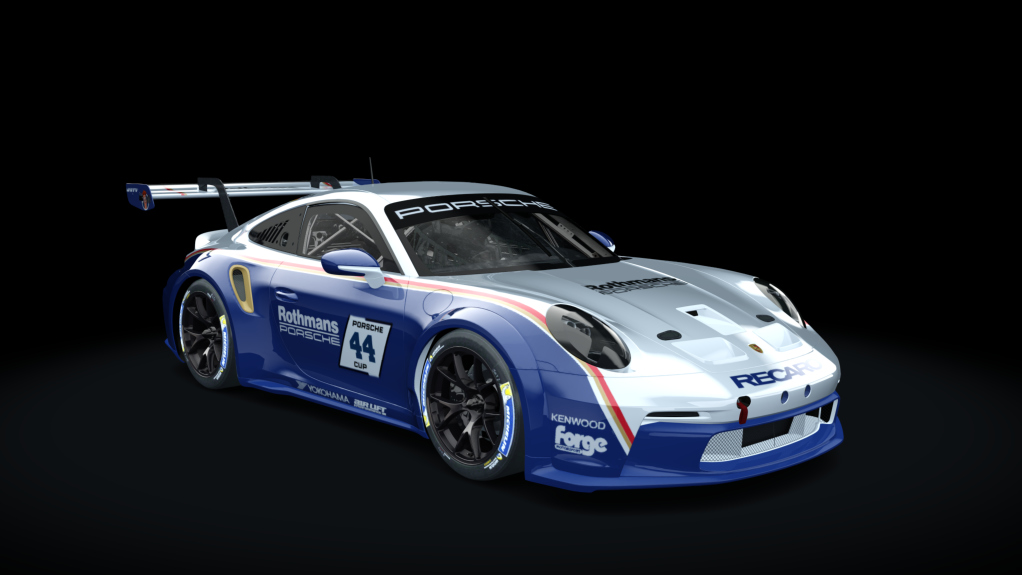 Porsche 911 GT3 Cup 992, skin WB 44 - Ronny