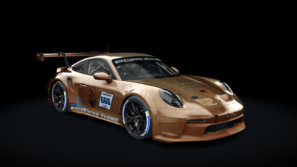 Porsche 911 GT3 Cup 992, skin WB 666 - Nils Feyerabend