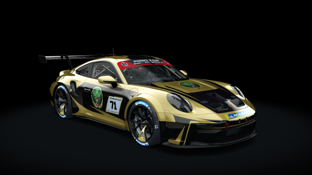 Porsche 911 GT3 Cup 992, skin WB 71 - Dirk K